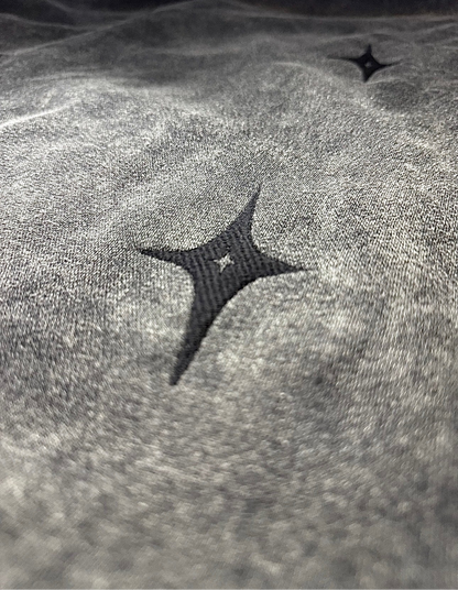 Star Hoodie ( White Stitching)