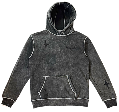 Star Hoodie ( White Stitching)